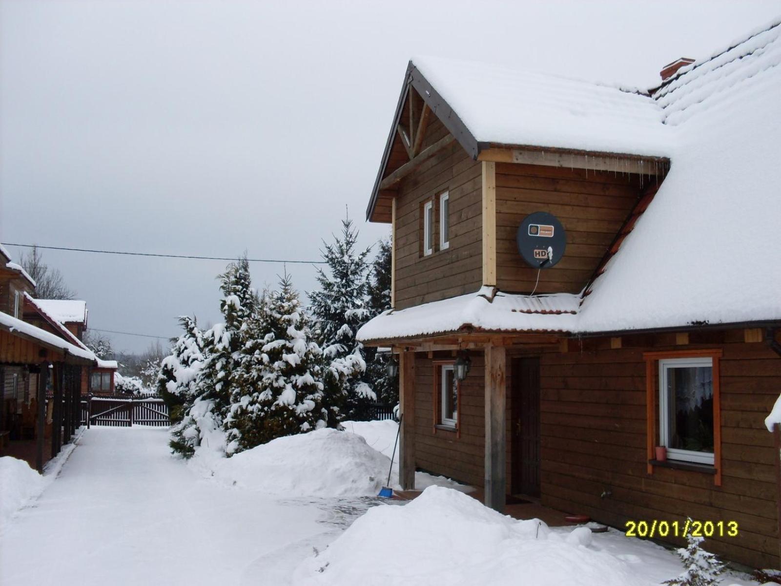 Domek Jaskolka Bialowieza Bagian luar foto